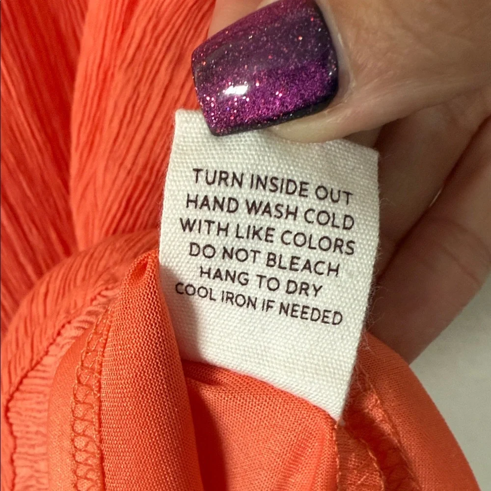 Altar'd State Coral Midi Dress medium - Picture 5 of 5